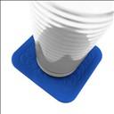 Sous-verres Tenura - Pack de 4 - Bleu