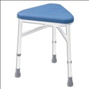 Tabouret d’angle rembourré - Bleu