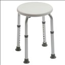 Tabouret de douche en aluminium réglable