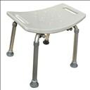 Tabouret de douche en aluminium