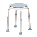 Tabouret de douche tournant