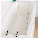 Tapis de bain intégral avec repose cou