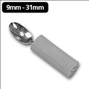 Tube de mousse - Gris - intérieur 9 mm / extérieur 31 mm